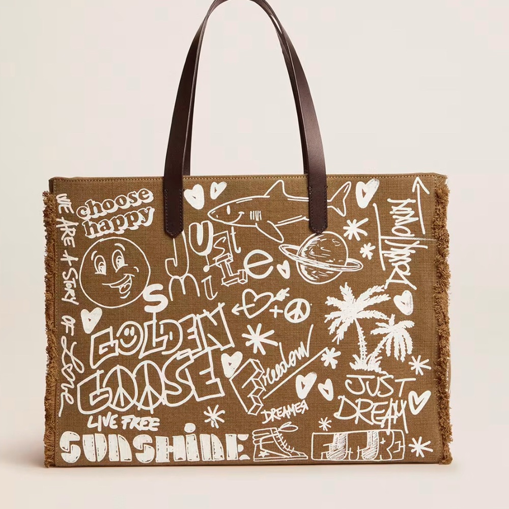 Golden Goose Brown Tote Bag